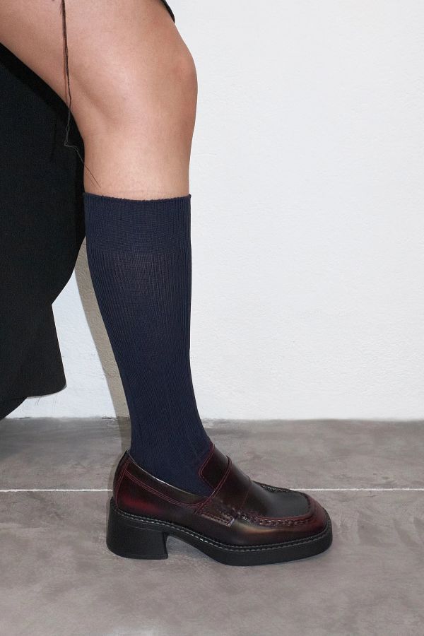 Miista Karina Loafers Burgundy Brush Off Leather