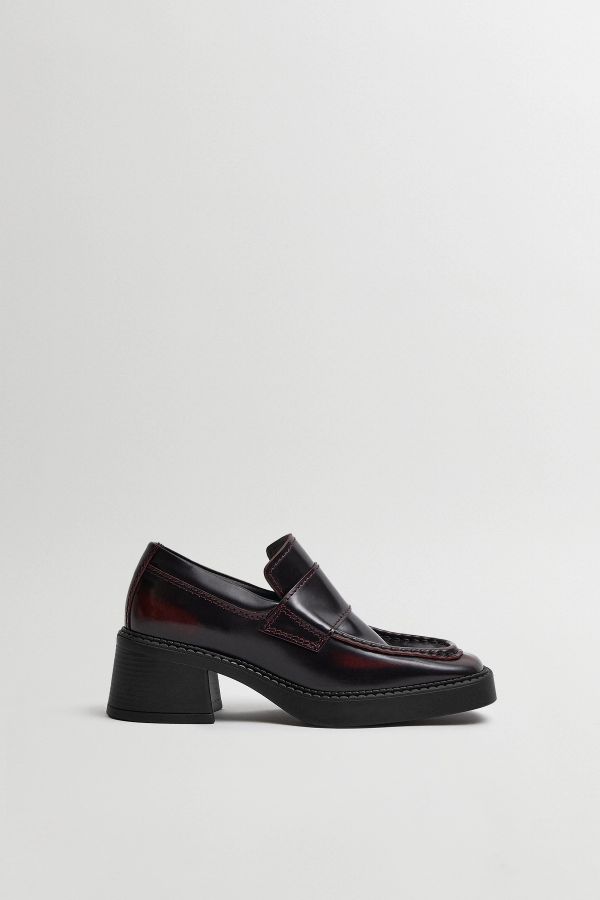 Miista Karina Loafers Burgundy Brush Off Leather