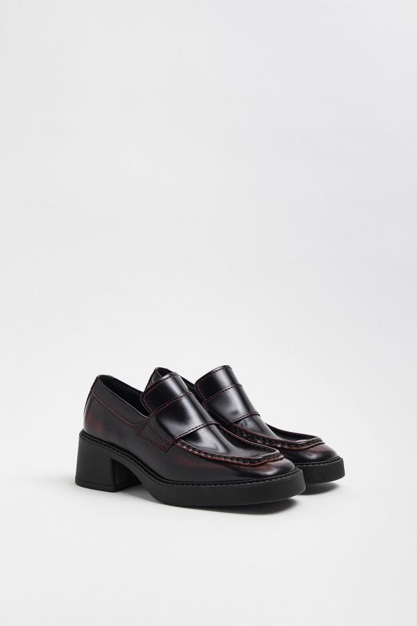 Miista Karina Loafers Burgundy Brush Off Leather