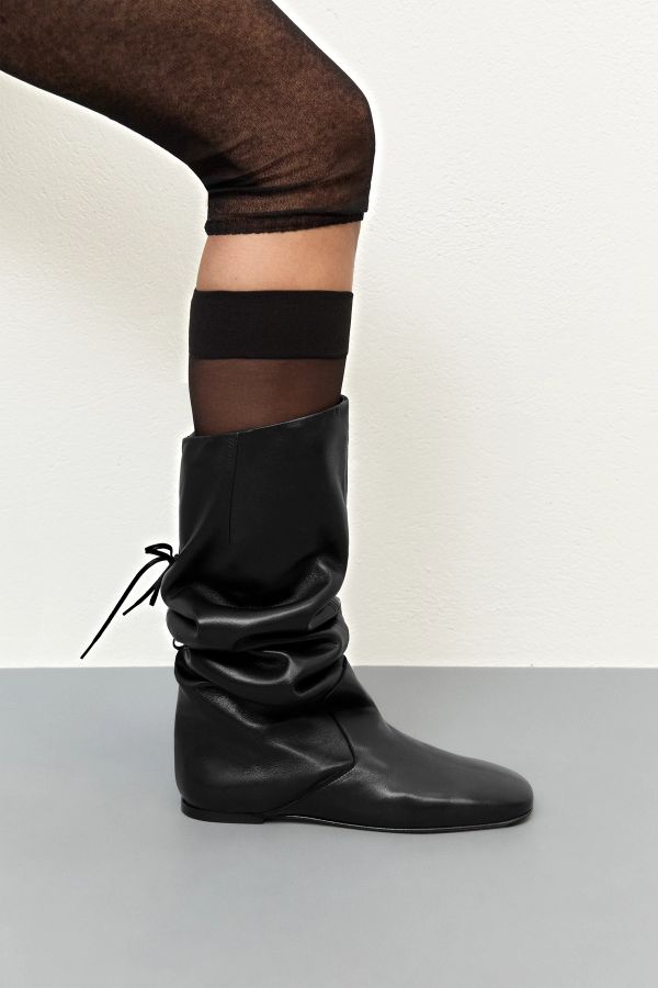 Miista Karola Boots Black Soft Nappa Leather