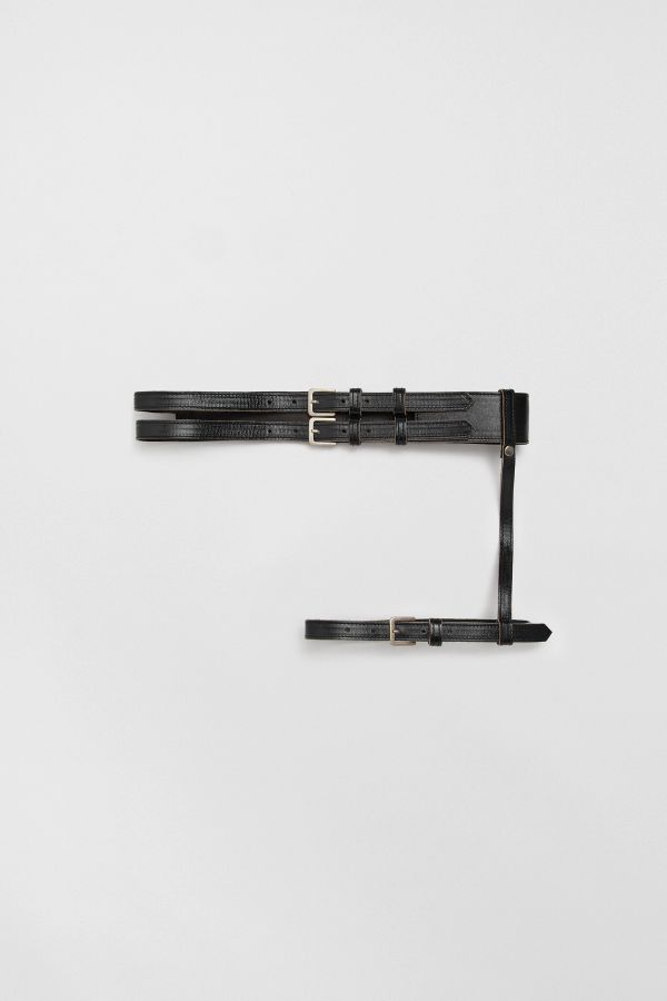 Miista Leandra Belt Black Leather