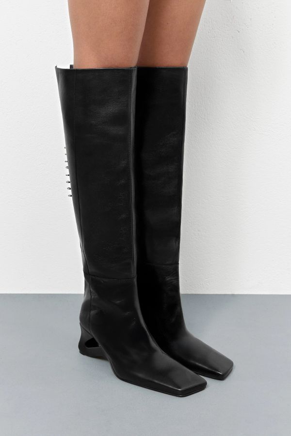 miista Leny Boots Black Nappa Leather
