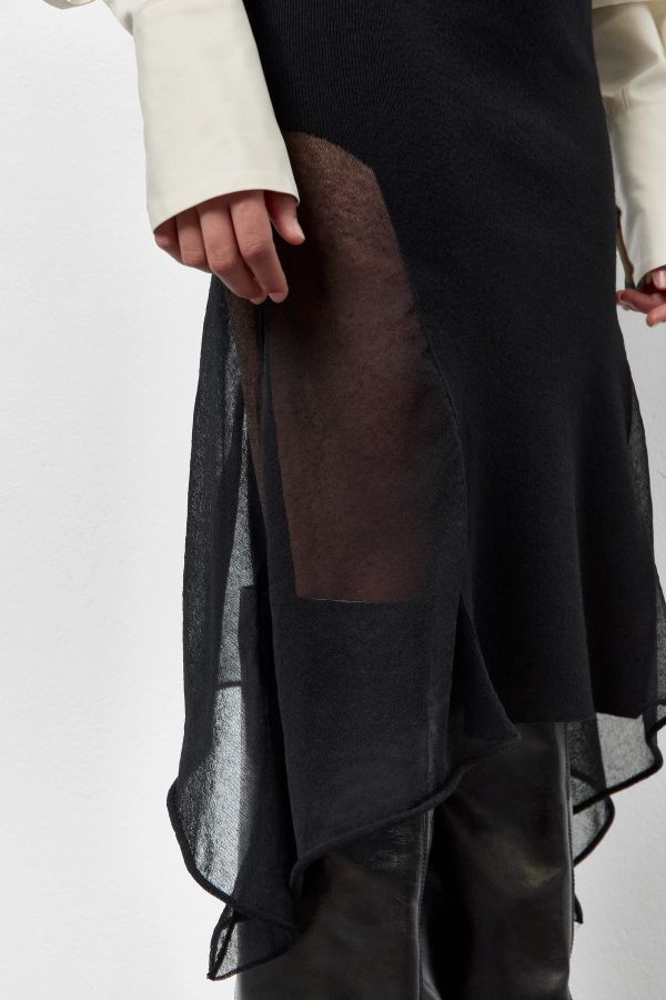 Miista Lilah Skirt Black Viscose