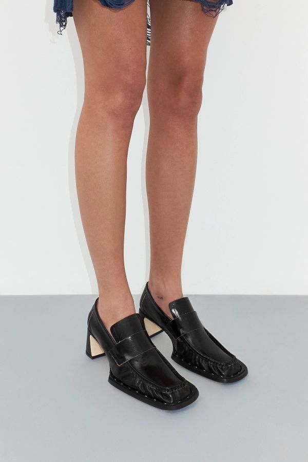 miista Loaf Loafers Black Leather