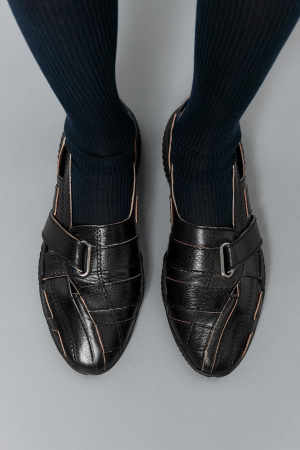 Miista Loda Ballerinas Black Leather