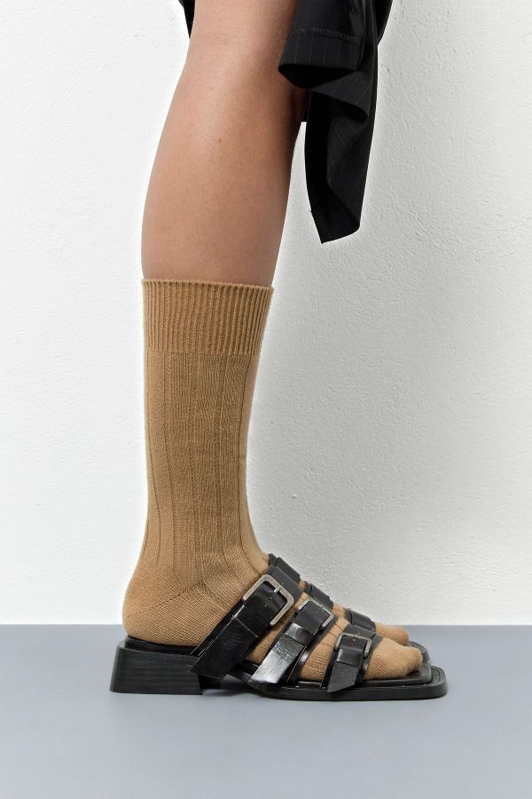 Miista Lordette Sandals Black Leather