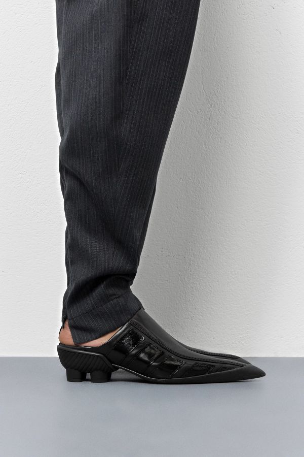 miista Lula Mules Black Leather