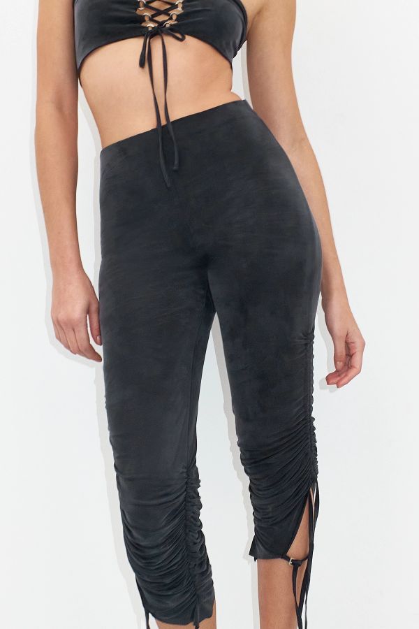 miista Malina Trousers Washed Black Cupro