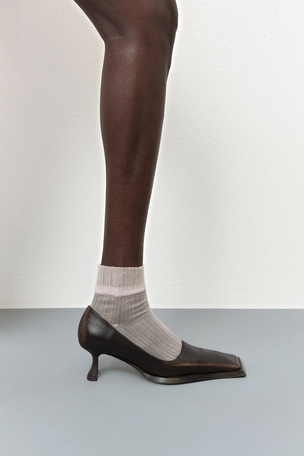 Miista Marith Courts Brown Brushed Leather