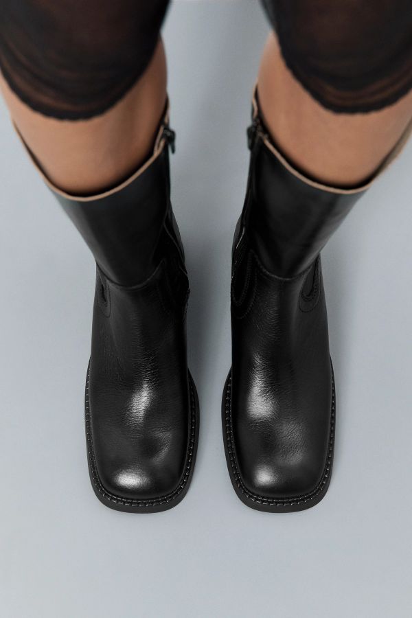 Miista Marlies Boots Black Natural Leather