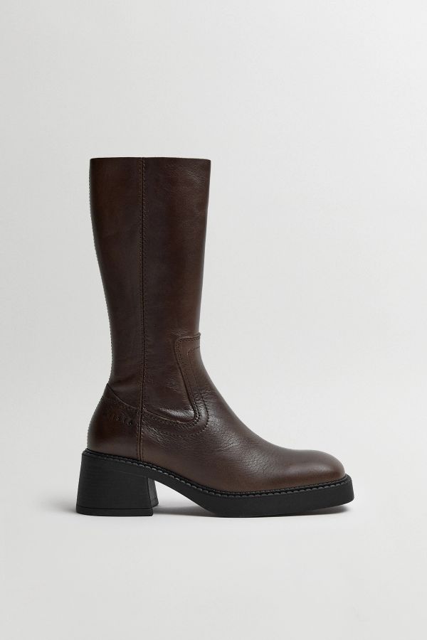 Miista Marlies Boots Brown Natural Leather