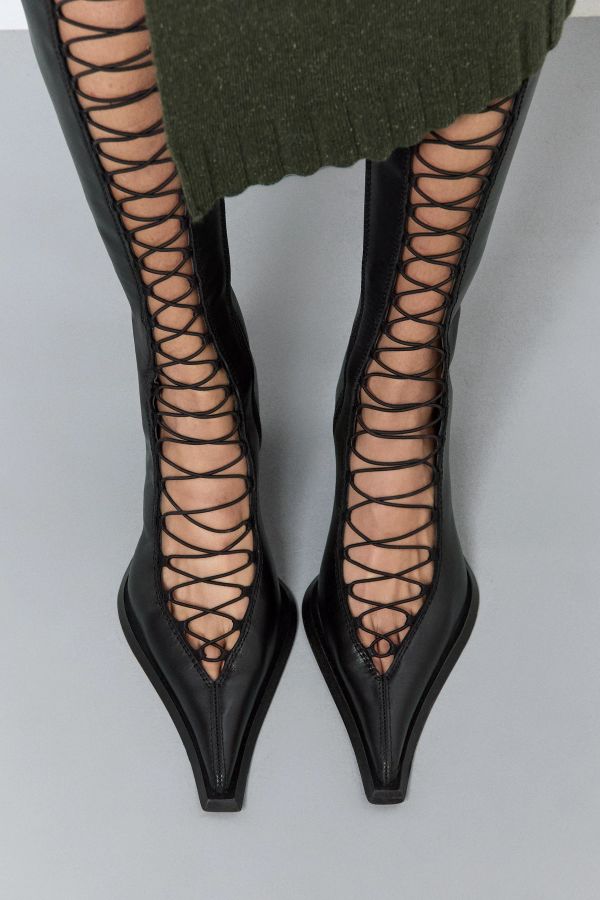 Miista Melinda Boots Black Leather