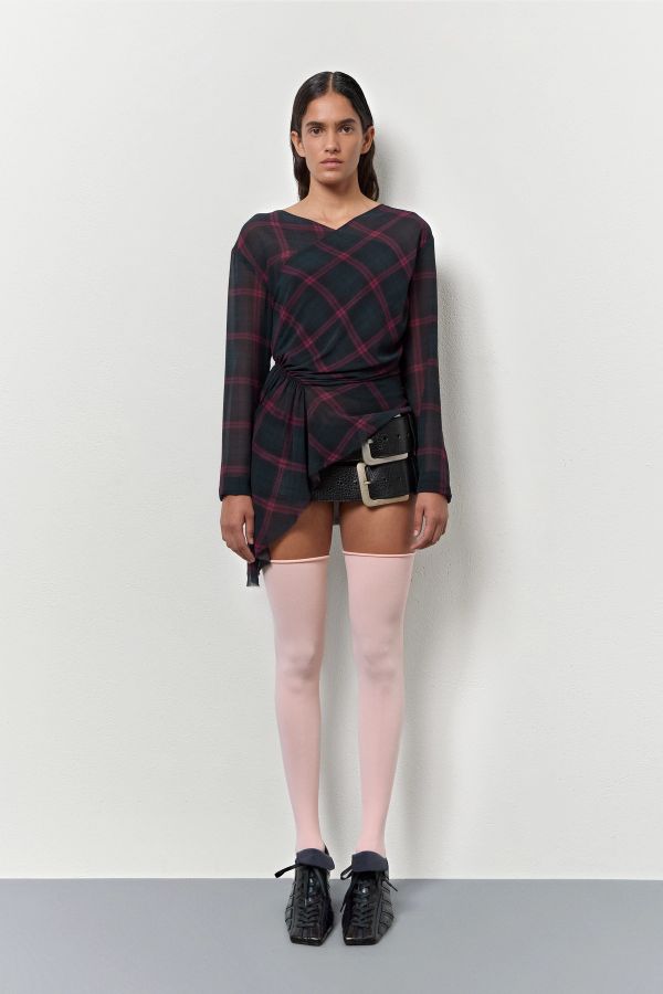 Miista New Erika Belt Black Grainy Leather