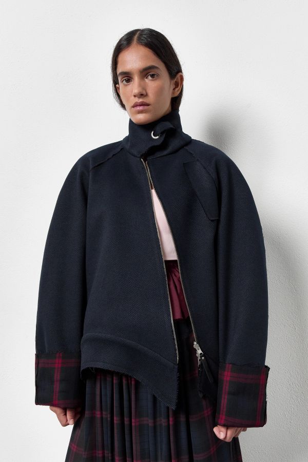 Miista Ofelia Jacket Reversible Wool Blend