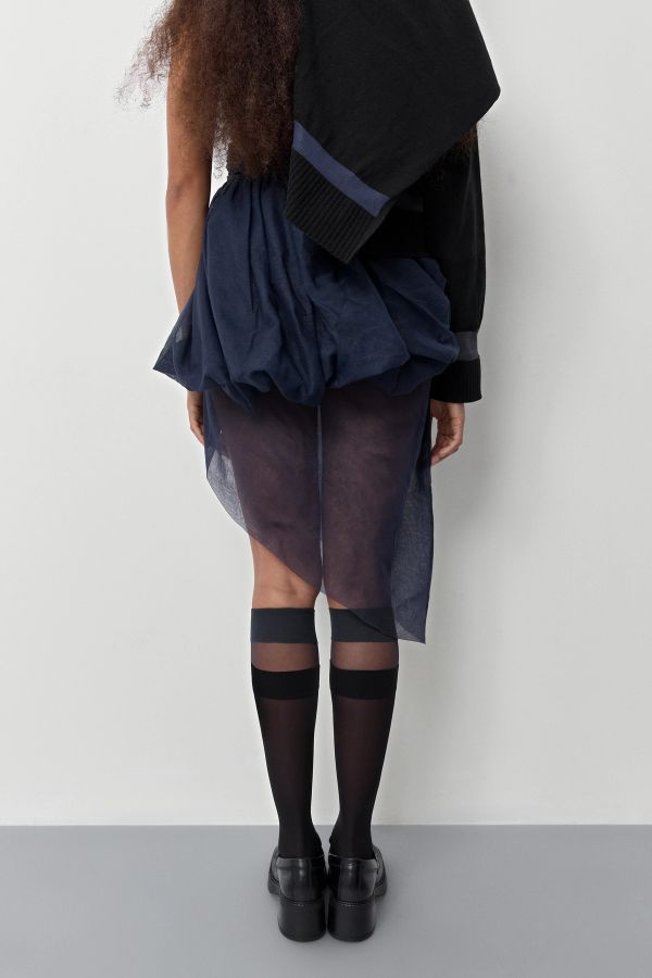 Miista Pandora Skirt Navy Knit