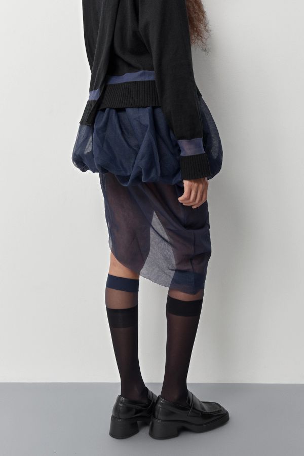 miista Pandora Skirt Navy Knit