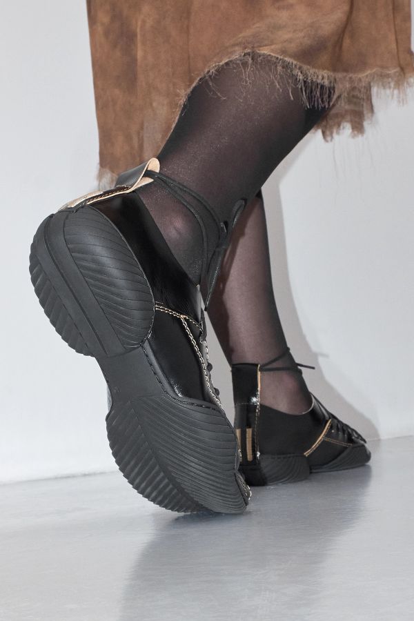 Miista Prudence Sneakers Black Shiny Leather