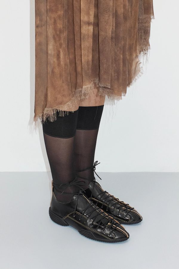 miista Prudence Sneakers Black Shiny Leather