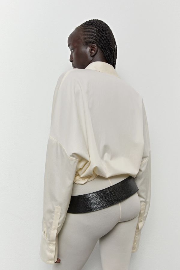 Miista Riona Shirt Cream Cotton