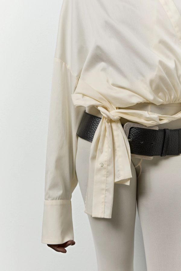 Miista Riona Shirt Cream Cotton