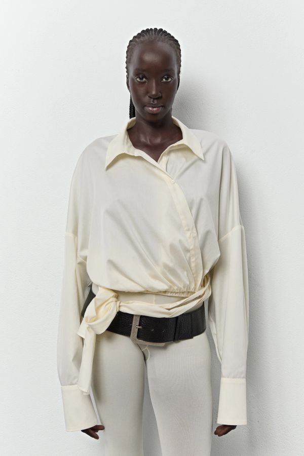 miista Riona Shirt Cream Cotton