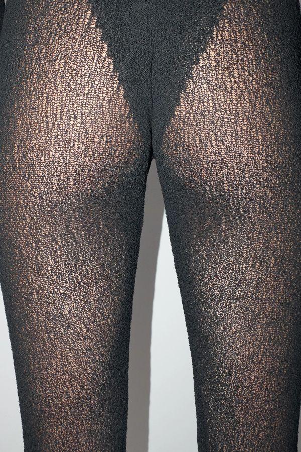 Miista Rosie Short Black Viscose Knit