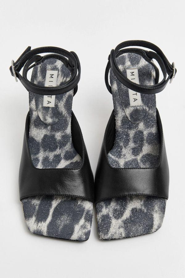 Miista Rozeen Sandals Black Leather