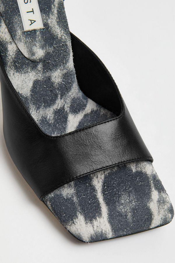 Miista Rozeen Sandals Black Leather