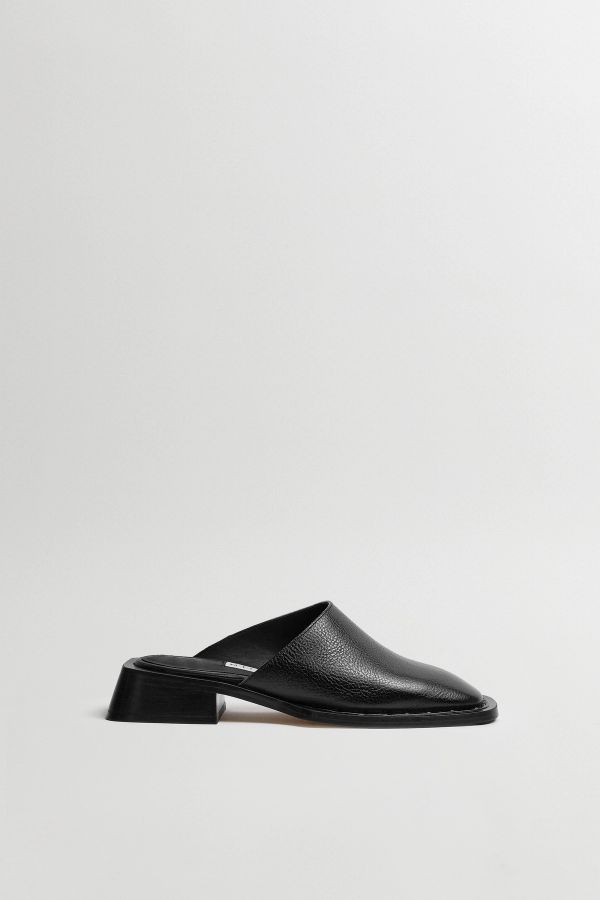miista Rune Mules Black Leather
