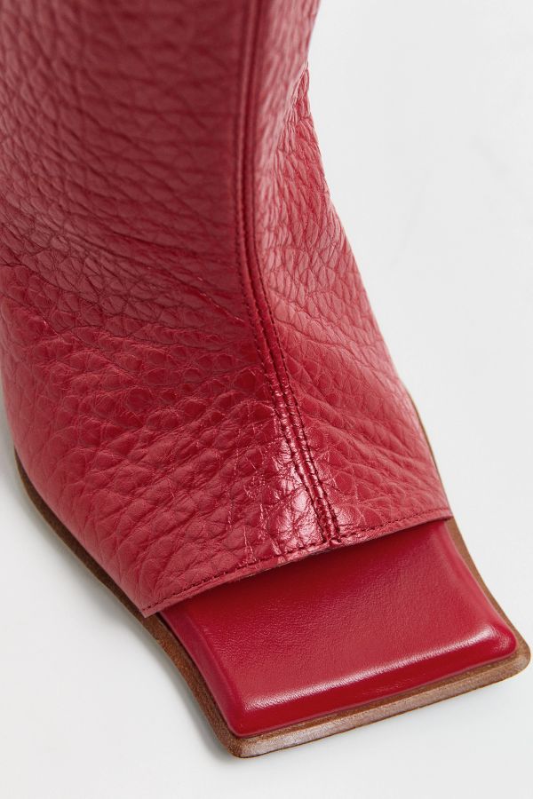 Miista Salima Boots Coral Grainy Leather