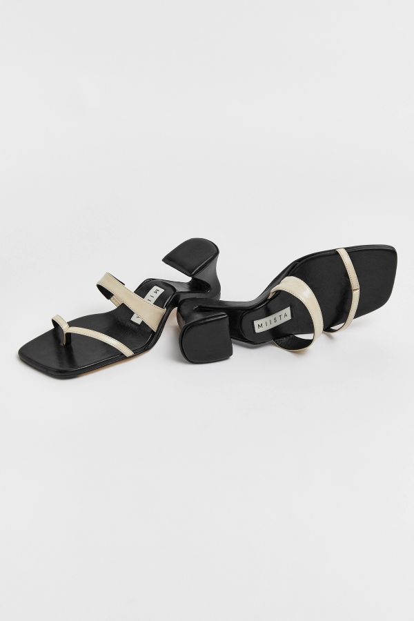 Miista Samia Sandals Cream Leather