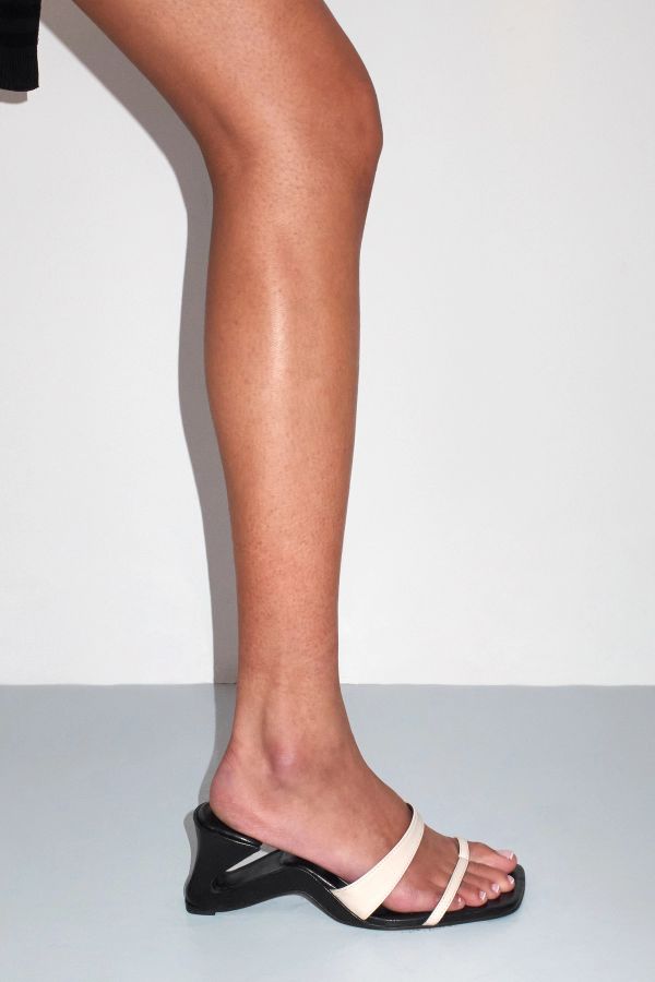 miista Samia Sandals Cream Leather