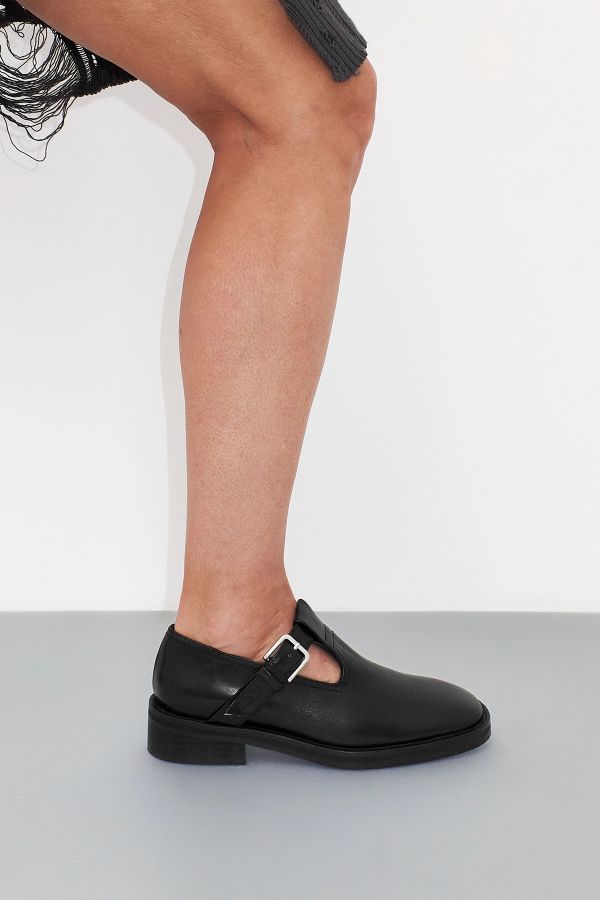 Miista Samu Brogues Black Leather