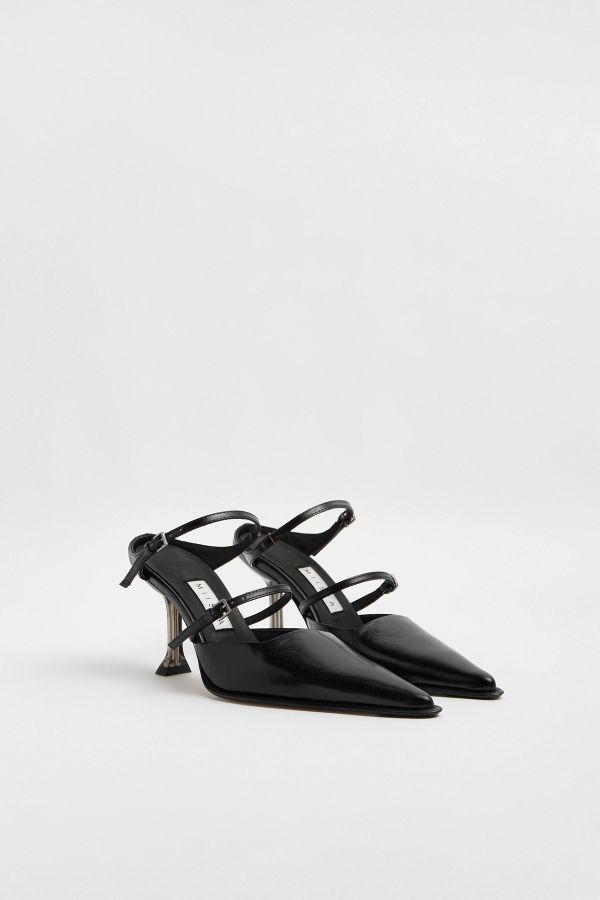 Miista Shari Mules Black Leather