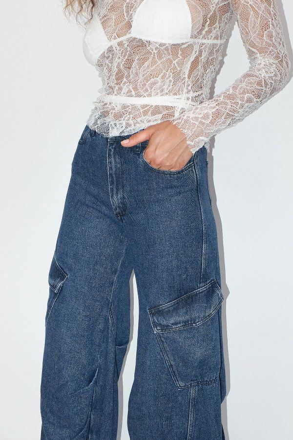 Miista Sibuca Jeans Blue Denim Lyocell