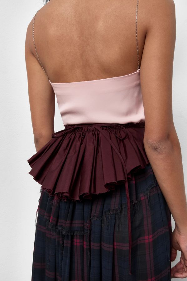 Miista Sophie Top Rose Satin