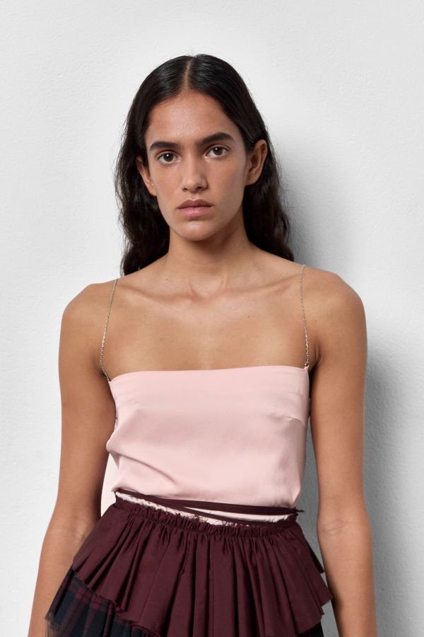 miista Sophie Top Rose Satin