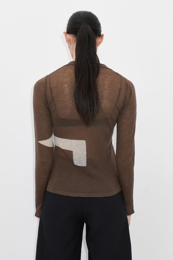 miista Ursa Jumper Brown Light Merino