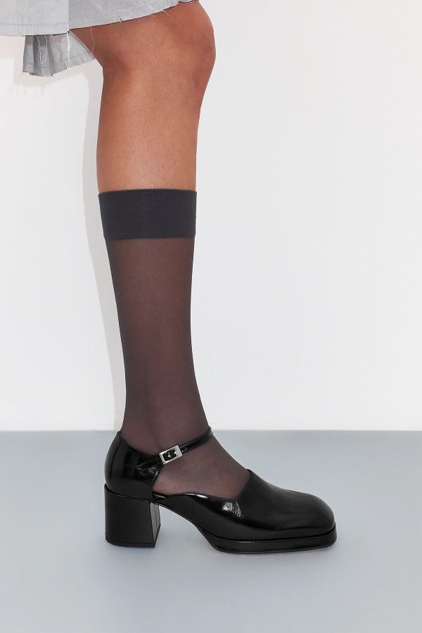 Miista Yara Courts Black Patent Shiny Leather