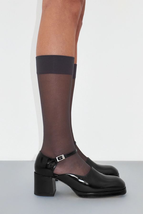 Miista Yara Courts Black Patent Shiny Leather