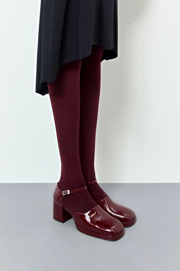 miista Yara Courts Burgundy Patent Leather