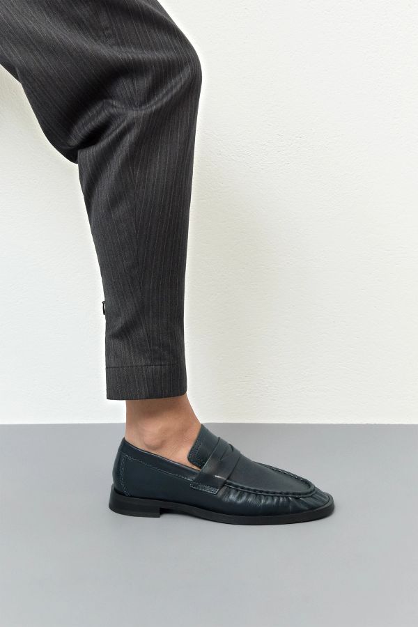 miista Zita Loafers Navy Leather