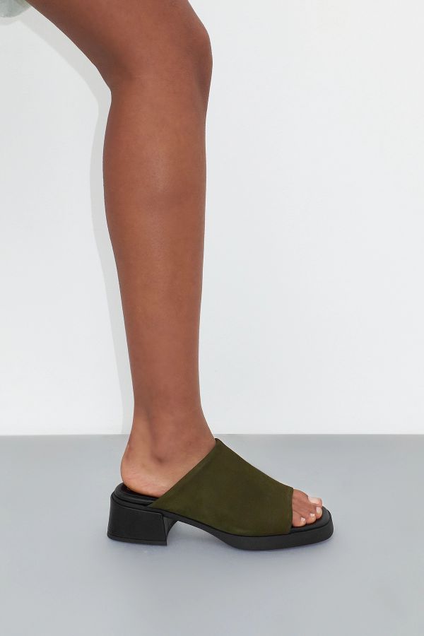 Miista Zooey Mules Khaki Nappa