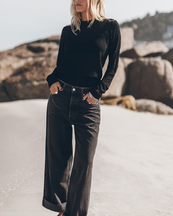 Mikuta The Black Baggy Jeans