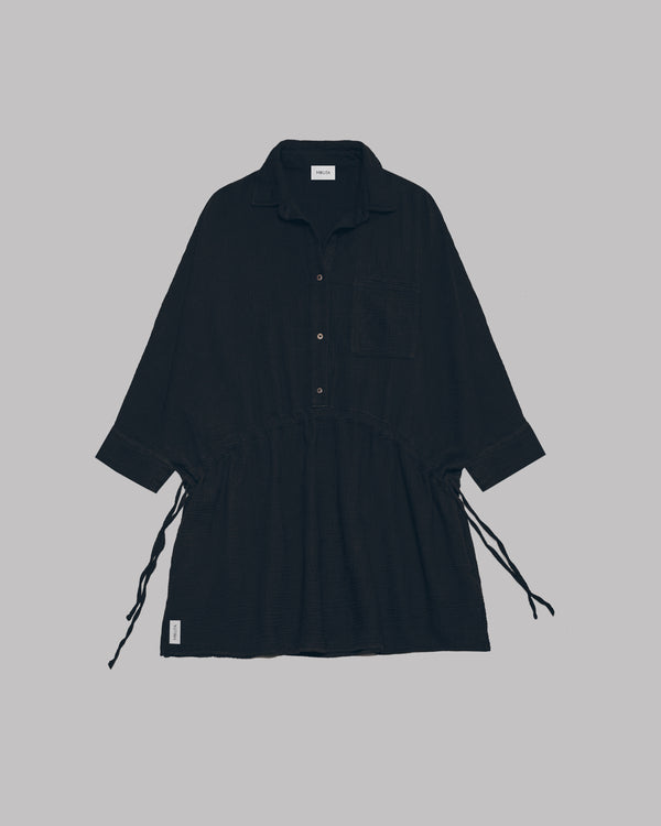 Mikuta The Black Original Shirt Dress