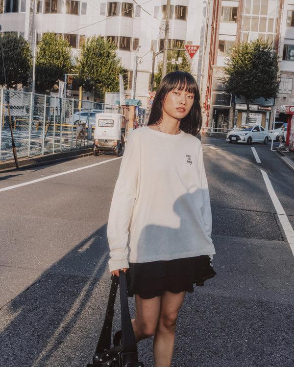 Mikuta The Black Ruffle Skort