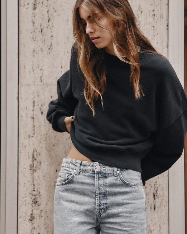 Mikuta The Dark Embroidered Standard Sweater