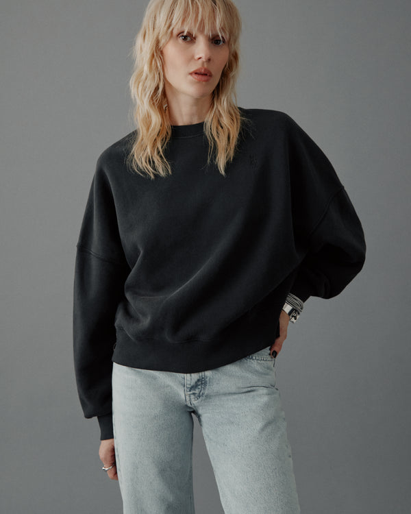 Mikuta The Dark Embroidered Standard Sweater