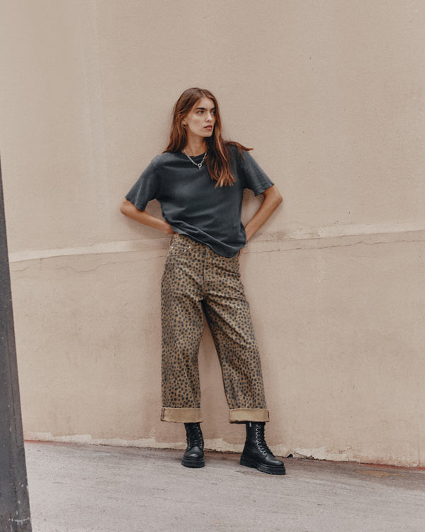 mikuta The Dark Faded Dry Cotton Vintage T-Shirt