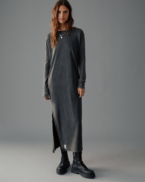 Mikuta The Dark Faded Longsleeve Dress